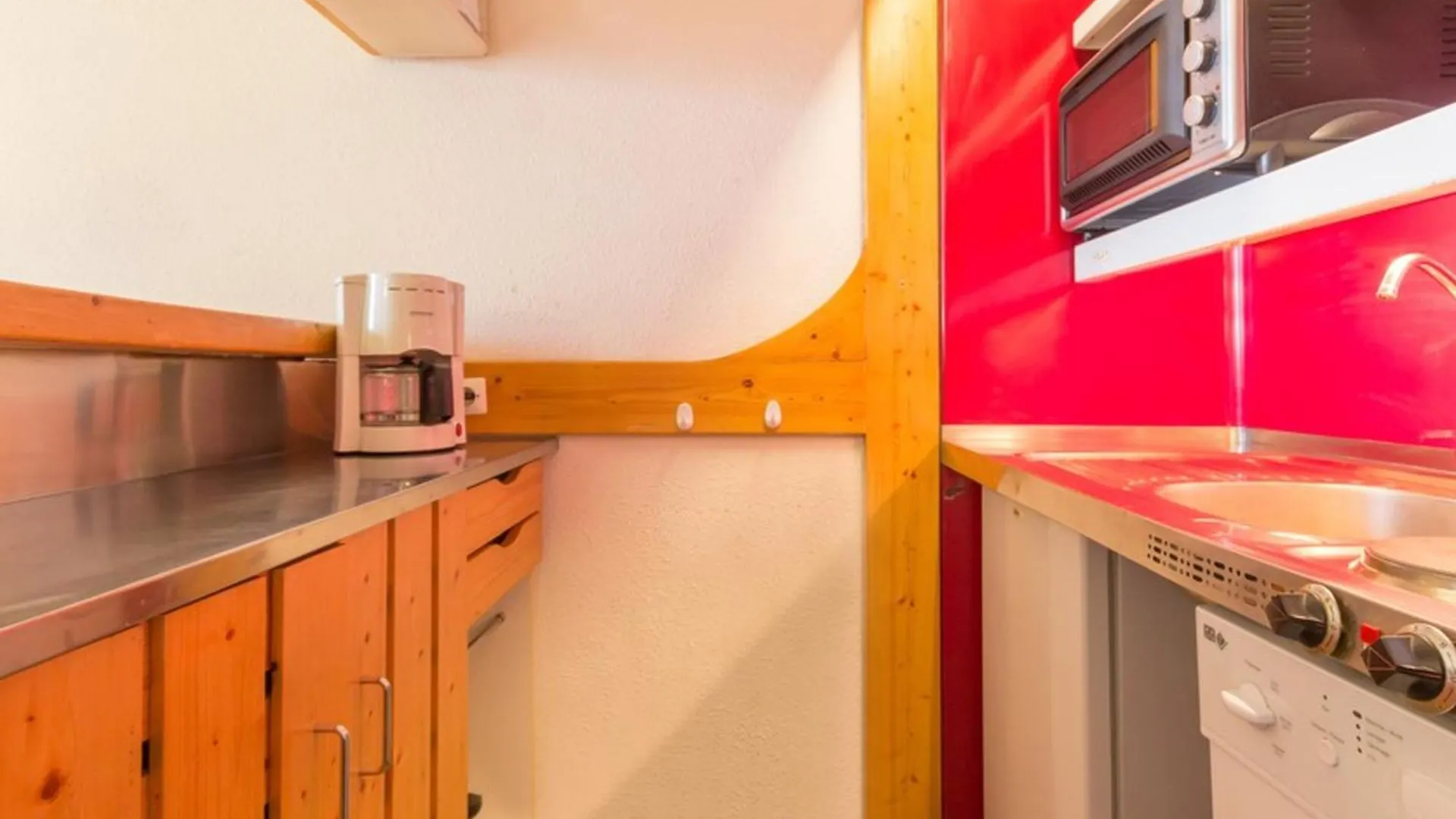 Studio Cabine Proche Centre, Balcon, 5 Pers - Fr-1-346-443 Les Arcs  0*, Les Arcs (Savoie)